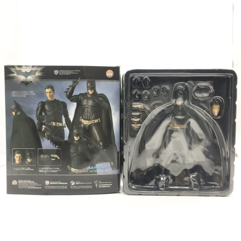 Mafex Человек-паук Веном 088 Супермен Чудо-Женщина флэш Аквамен Железный человек паук Бэтмен Deapool Джон Вик фигурка игрушка - Цвет: K with box