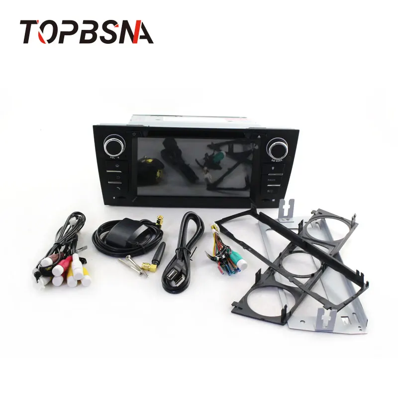 Top TOPBSNA Android 9.0 Car DVD Multimedia player For BMW/3 Series E90/E91/E92/E93 1 Din Car Radio Multimedia WIFI Stereo Headunit 4