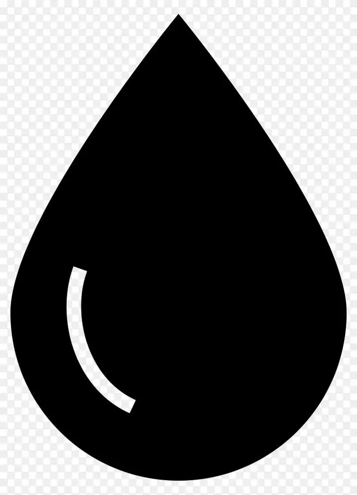 水滴自由剪贴画-水