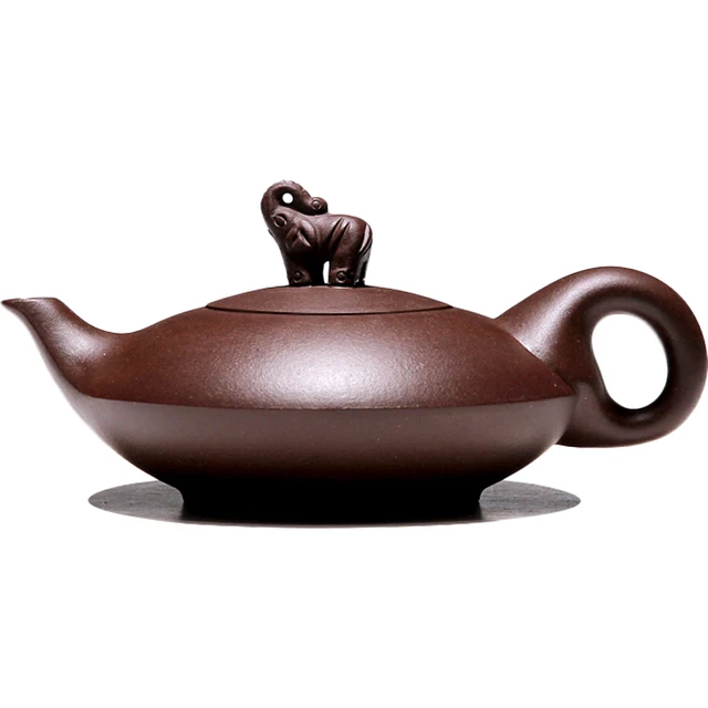 Yixing Ajánlott Jijunhe Tiszta Kézi Háztartási Edények Érc Régi Lila Agyag Teáskanna, Mint Öltöny 225 Cc - Image 2