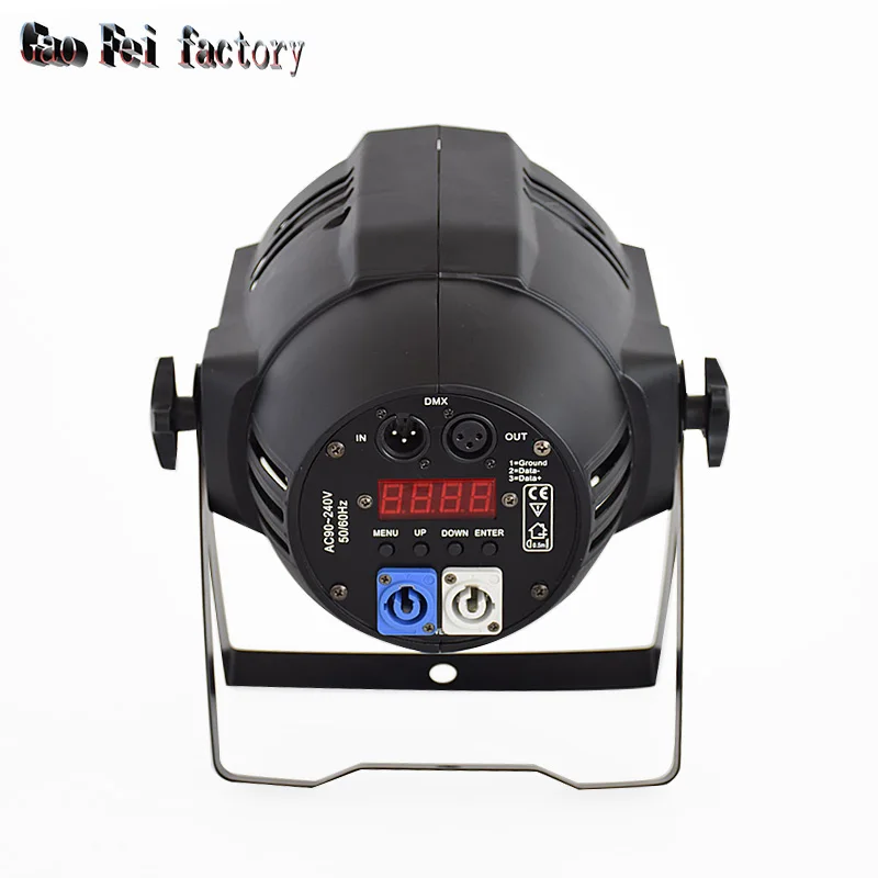 Led Par Can Watts супер яркий 3W rgbw par64 сценическое освещение 54x3 led диджей, мигающий свет(2 шт./лот