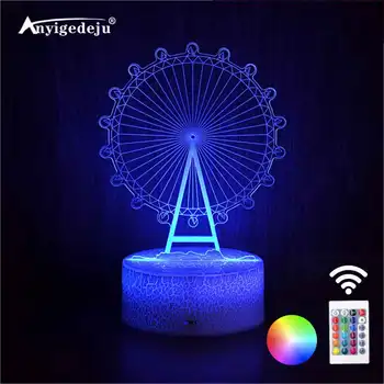 

3D LED Lamp Creative Night Lights Novelty Illusion Night Lamp 3D Illusion DC 5V USB Table Lamp For Home Decorative Gift for Kid
