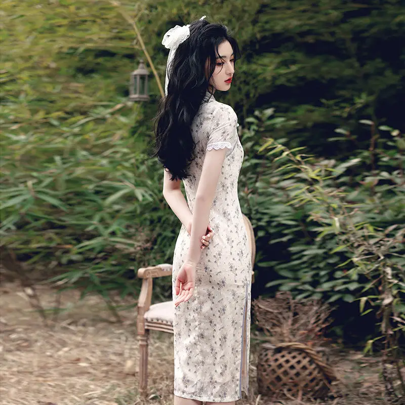  ġĿ ٸ Į м ϸ Qipao vestidos,  ߱ 巹    Ʈ ̺ Ƽ 