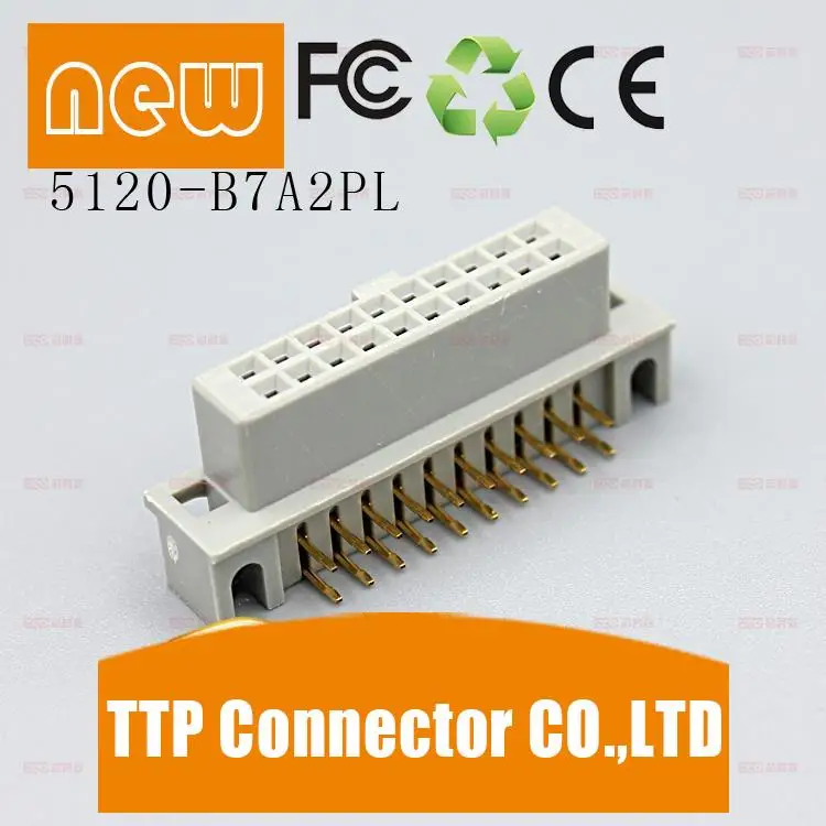 

2pcs/lot 2.54mm legs width 5120-B7A2PL 20pins Connector 100% New and Original