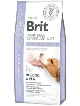 

Brit Veterinary Diet Gastrointestinal food when acute and chronic гастроэнтеритах for dogs, Herring and peas, 12 kg.