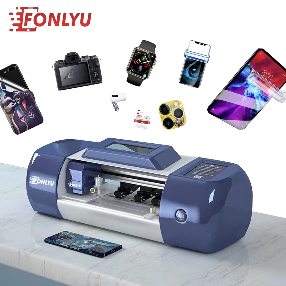 

Устройство для резки пленки Fonlyu, гибкая Гидрогелевая пленка для Pad Phone, передний экран, защитная задняя пленка