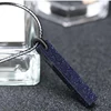 Wholesale Black Cuboid Obsidian Stone Pendant Necklace For Women Men Rope Chain Student Gift European Original Fashion Jewelry 3