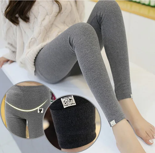 

2019 Spring Korean-style Pregnant Women Kitten Design Leggings Slim Fit Slimming Elasticity Pregnant Women Pants Maternity Pants