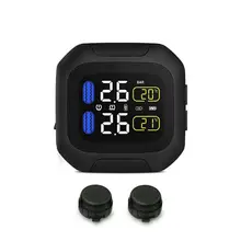 M3 водонепроницаемый мотоцикл в режиме реального времени система контроля давления в шинах ЖК-дисплей H4GC