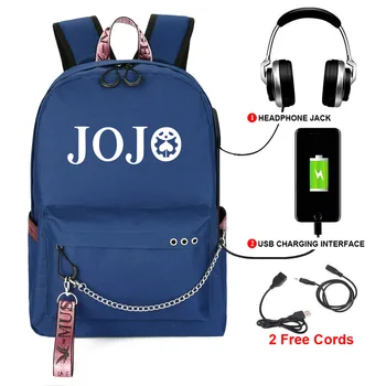 

Anime JoJo Bizarre Adventure Kira Yoshikage Cosplay Prop Killer Queen Backpack Teens School Rucksack Crossbody Bag Shoulder Bags