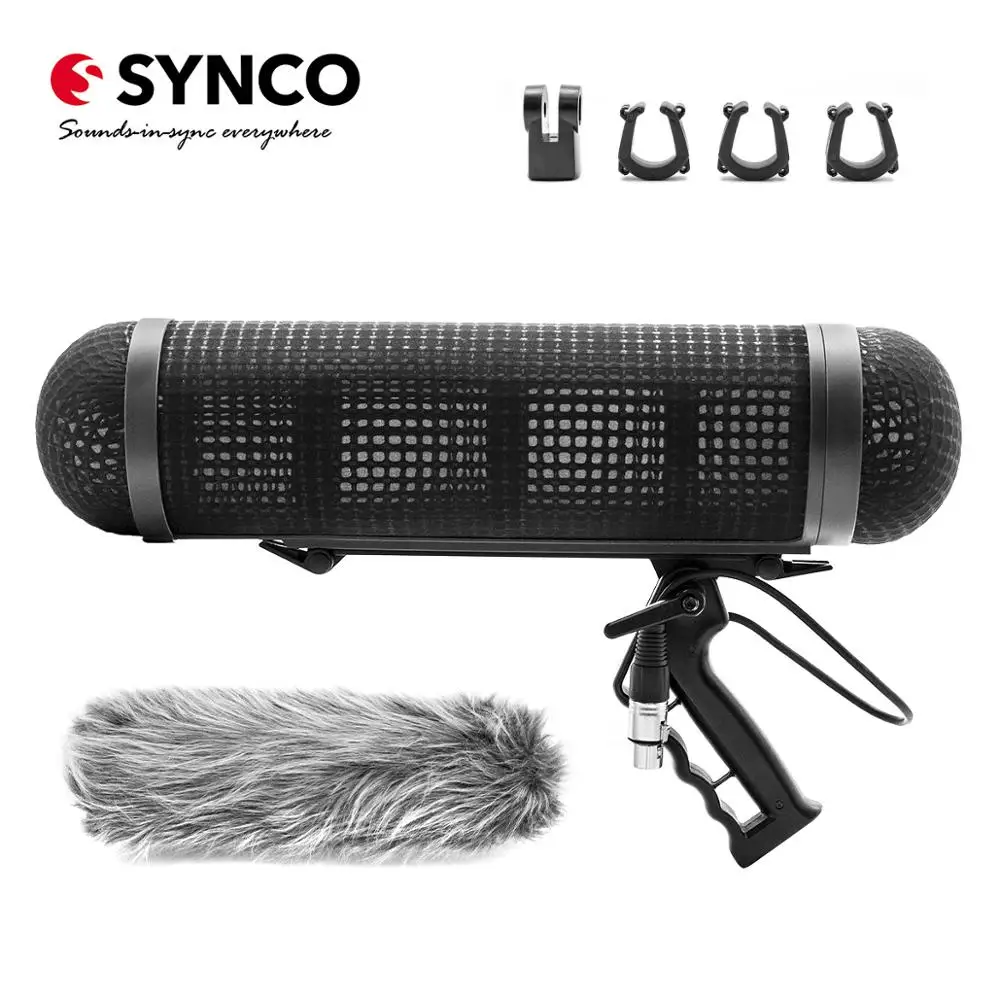 

Synco KT 8 Blimp Windscreen Shock Mount Suspension System for Shotgun Microphones