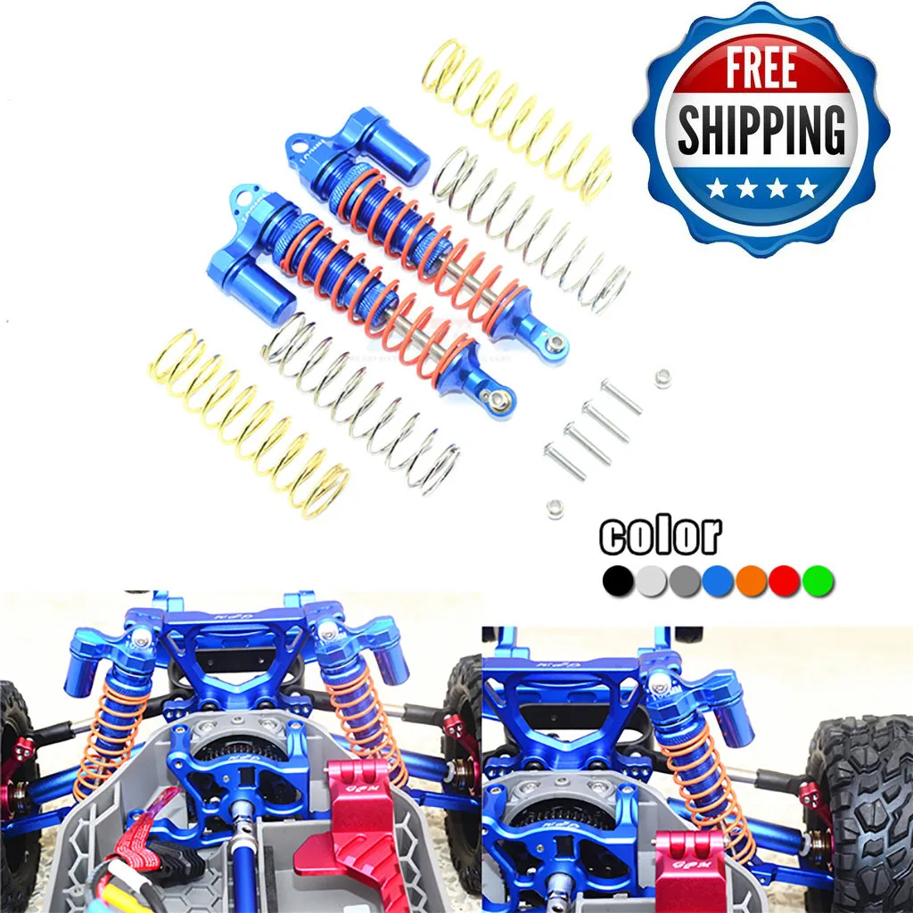 Aluminum Rear Lshape Shocks Absorber 102mm For Traxxas 1/10 Slash