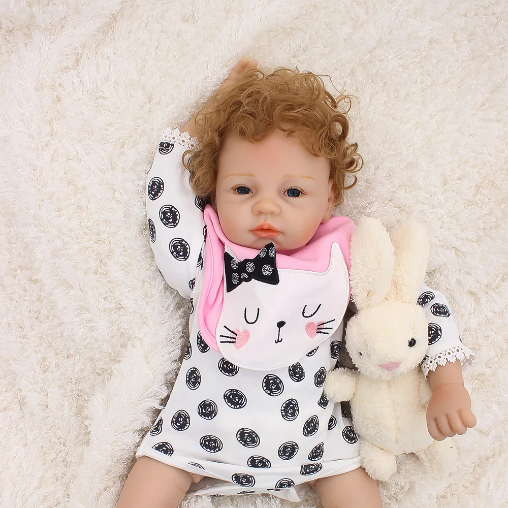 OtardDolls Bebe boneca Reborn Doll 22 дюймов 55 см силиконовые виниловые Bebe Reborn Dolls восхитительные реалистичные куклы для малышей в подарок Быстрая