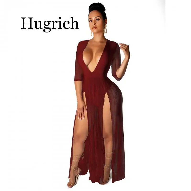 bodysuit maxi dress