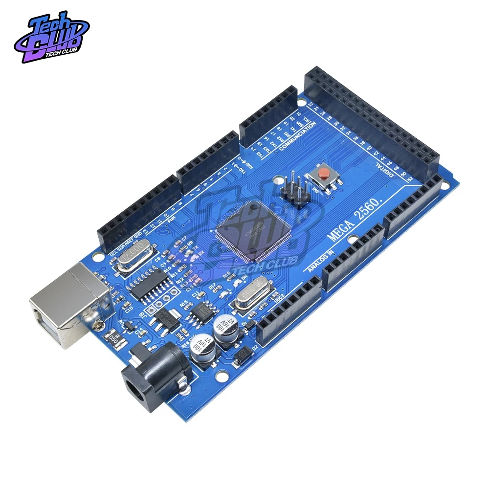 MEGA2560 MEGA 2560 R3(ATmega2560-16AU CH340G) AVR USB плата(Lan) для Arduino