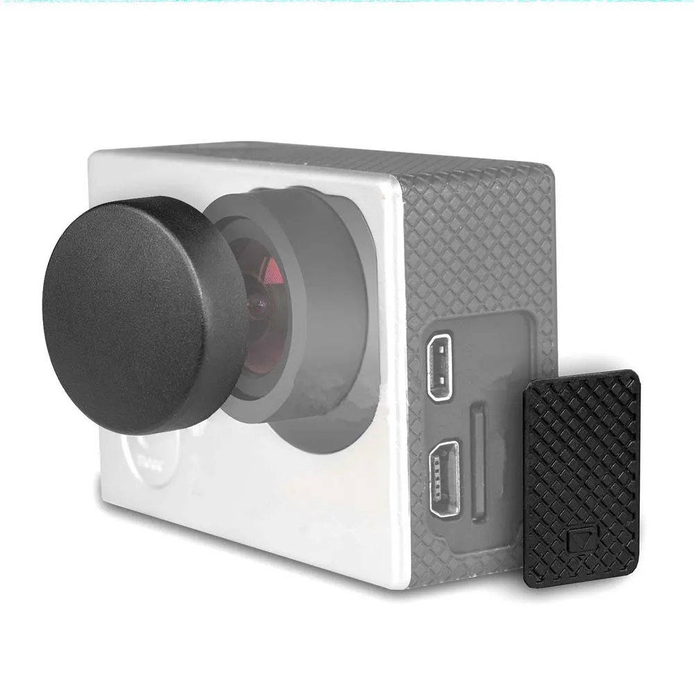 Съемка 4 в 1 корпус крышка объектива Замена батарея Дверь Боковая для GoPro Hero 3 +