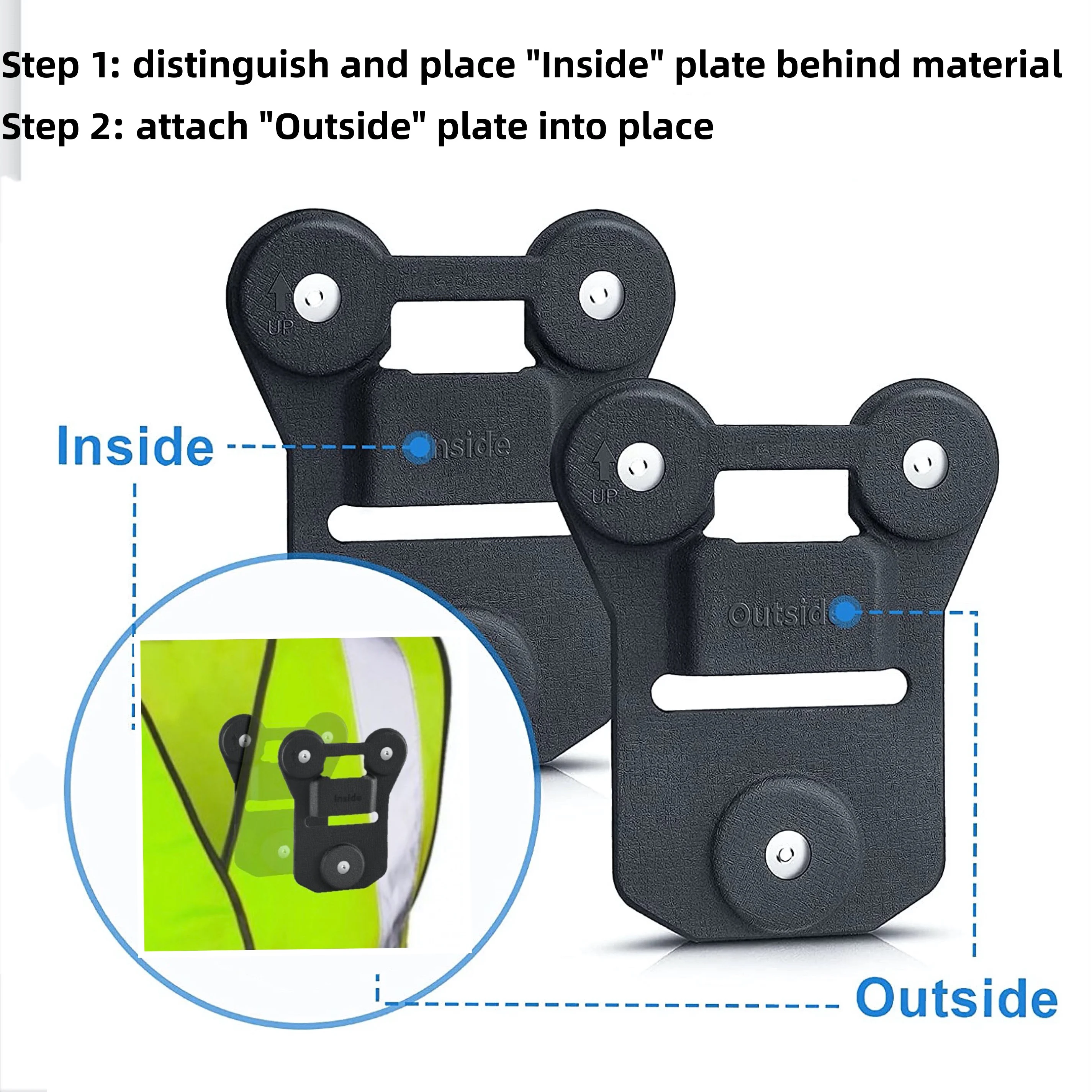 Universal para Câmeras Suporte com Imã para Vestir Acessório para Todas as Marcas Suporte Magnético - Image 4