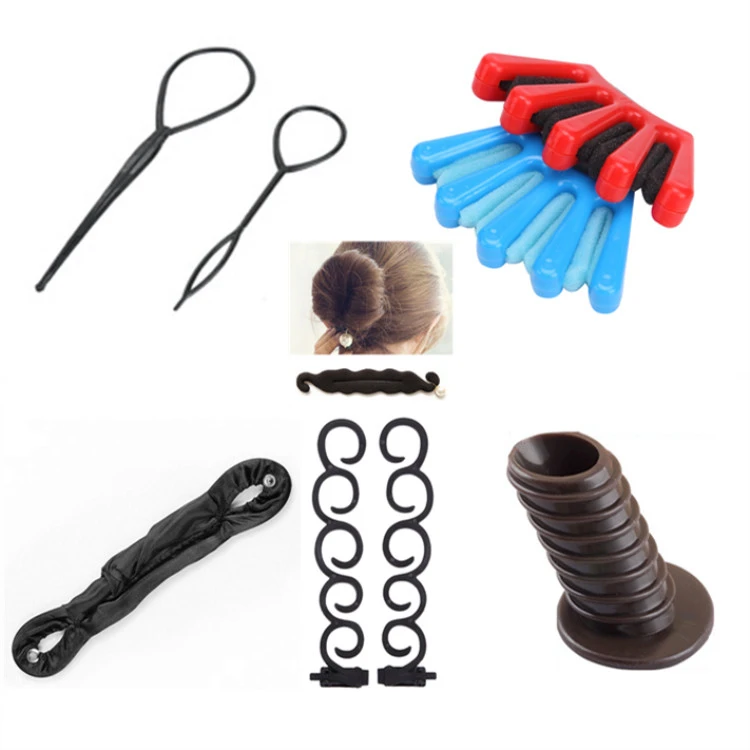 

DIY Accessories Hair Styling Tools 25 Styles Lady French Hair Braiding Tool Weave Braider Roller Hair Twist Styling Tool