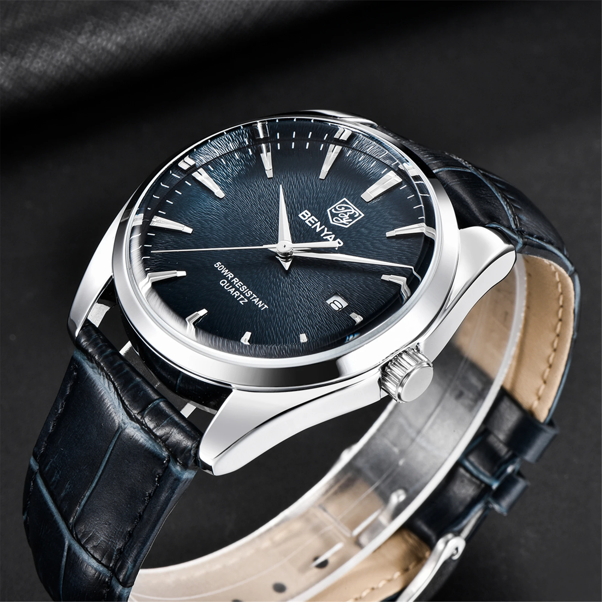 2022 New BENYAR Design Top Brand Luxury Men's Quartz Watch Men Sports Waterproof Watch Japan Miyata Luminous Watch Reloj Hombre