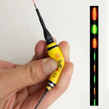 

Soft nano Led Electronic Fishing Float with Battery Night Floats Balsa Wood Night Vision Float Fishing Tackle Luminous Float