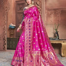 Индийское сари, этнический стиль, женское шелковое традиционное платье с вышивкой, включает в себя сари чоли, Нижняя юбка, индуистское платье, женское сари