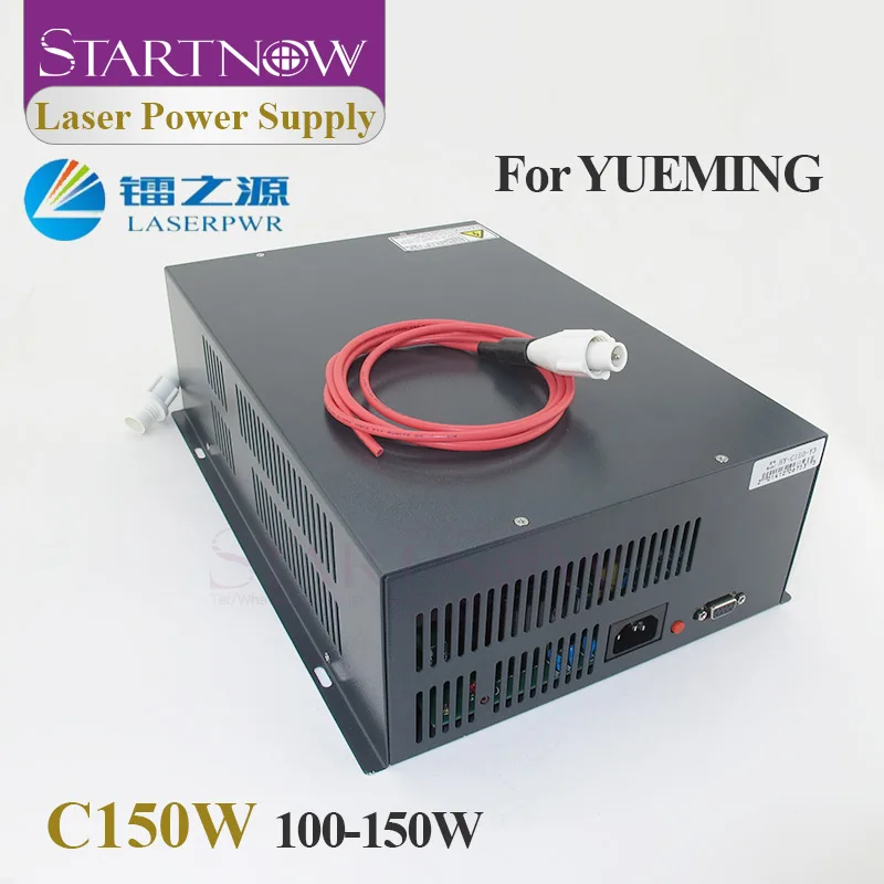 

Startnow HY-C150 CO2 Laser Power Supply 100W 150W High Voltage 110V 220V Co2 Laser Source For Yueming CMA Laser Cutting Machine