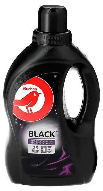 Средство для стирки черного белья Auchan «Красная птица», жидкое, 1,5 л