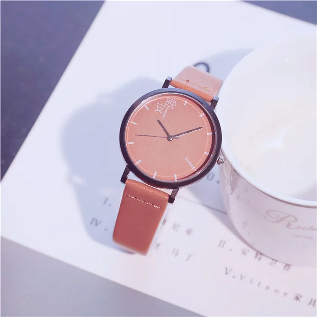 Minimalist Ultra Thin Women Quartz Watch Simple Stylish Ladies Dress Wristwatches Female Casual Hour Watches Black Brown | Наручные часы