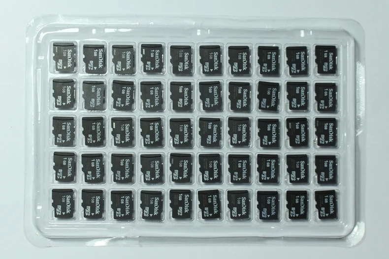 50 шт./лот, TF Карта SanDisk, 64 Мб, 128 Мб, 256 Мб, 512 МБ, 1 ГБ, 2 Гб, карта памяти, TF, пустая, Поющая машина, карта MicroSD