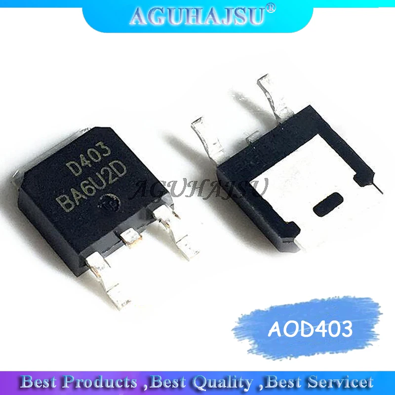 10PCS D403 AOD403 TO252 TO-252 new original | Электронные компоненты и принадлежности