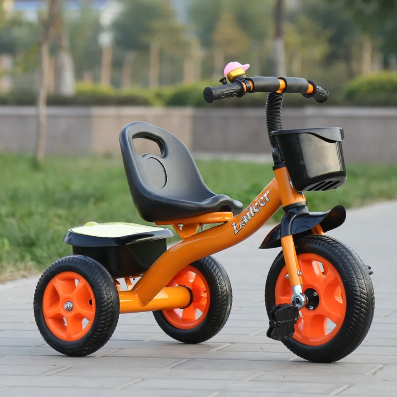 Children Tricycle Kids Balance Bike Baby Scooter Walker Baby Stroller Push Handle Outdoor Sports Toys Birthday Gift For 1-6Y
