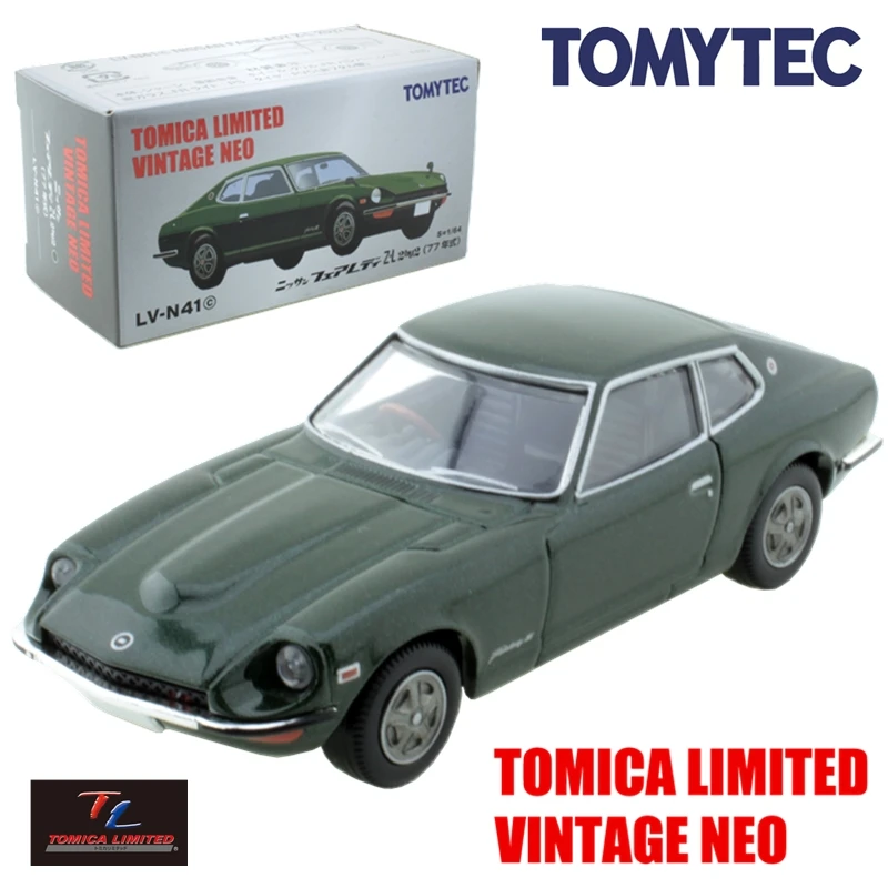 Tomytec tomica limited винтажная Нео ЛВ н41 Ниссан фэйрледи z-l 2by2 литая под давлением миниатюрная 1977 стильная игрушечная машинка горячая Распродажа детские игрушки