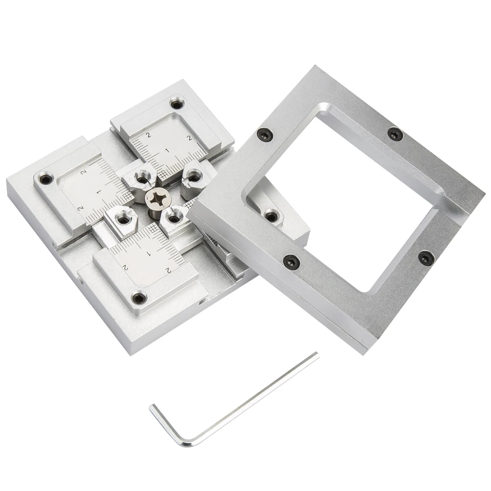 HT-80H adjustable silvery BGA Reballing Station Holder JIG 80x80 mm Reballing tool