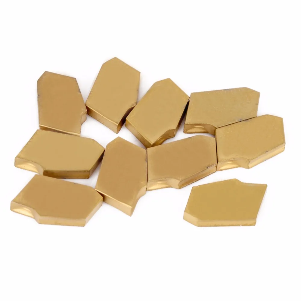 10pcs 2mm Width Carbide Inserts SP200 NC3020 Grooving Cut-Off Truning Tool Insert For Cutting Tool