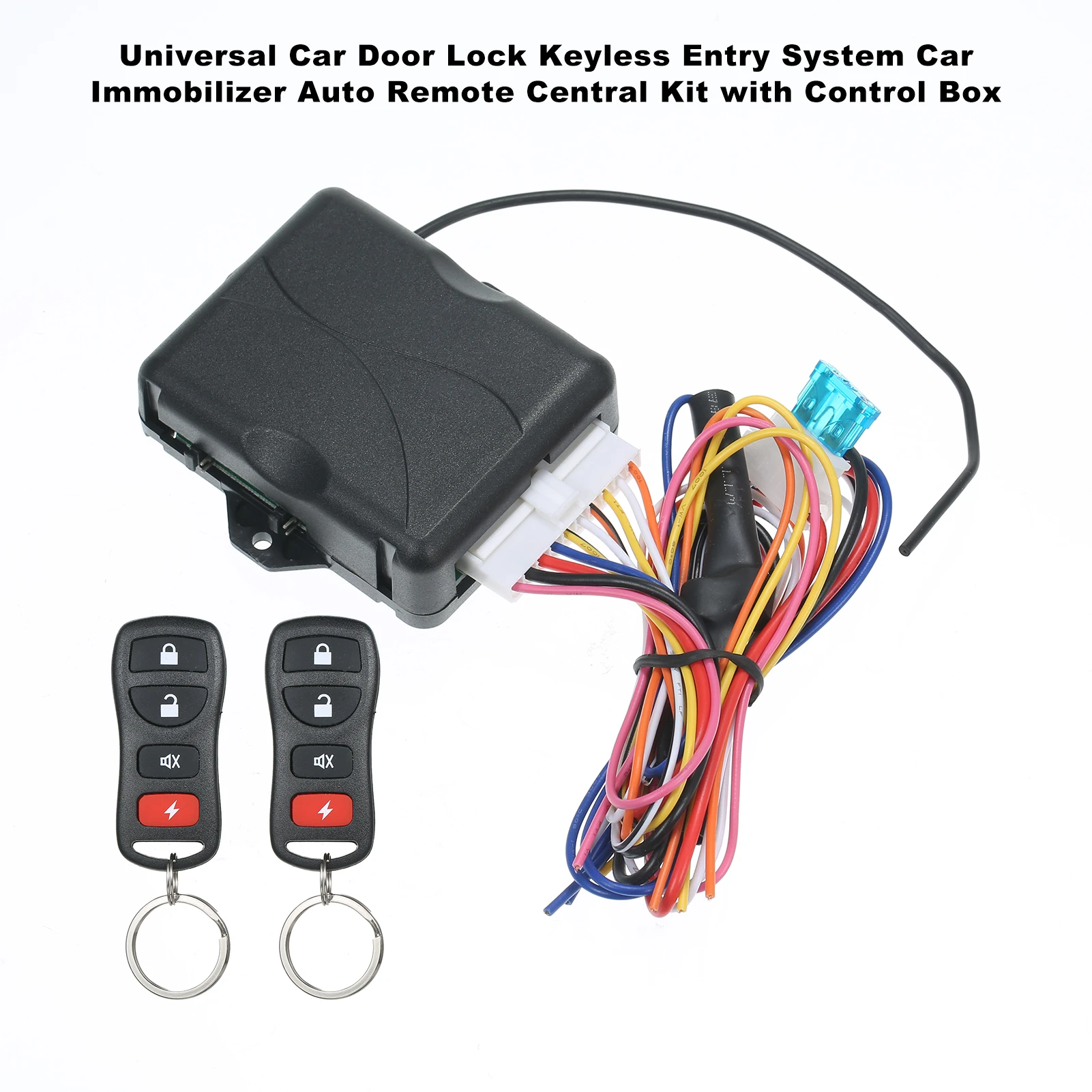 Keyless Entry System, Universal System With Car Door Lock, Remote