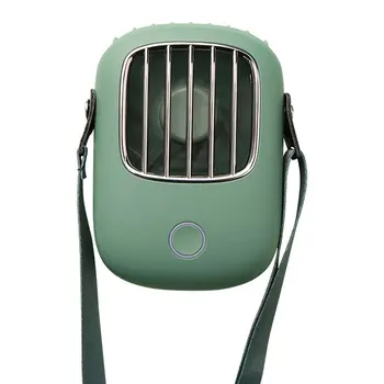 

Lazy Outdoor USB Lanyard Fan Portable Hanging Neck Fan for Office Bedroom Outdoor hanging neck fan portable charging fan