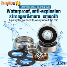 1 шт. ABEC9 шариковый подшипник из нержавеющей стали 608 роликовые коньки обувь подшипники колеса для скутера слалом ручной Спиннер игрушки гироскопические подшипники