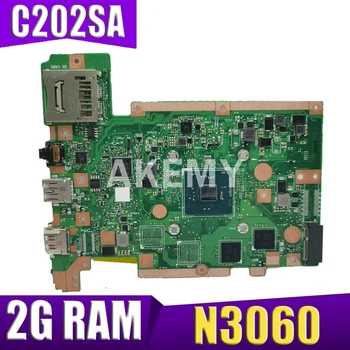 

Akemy C202SA Laptop motherboard for ASUS C202SA C202S C202 Test original motherboard N3060 CPU 2G RAM EMMC-16G