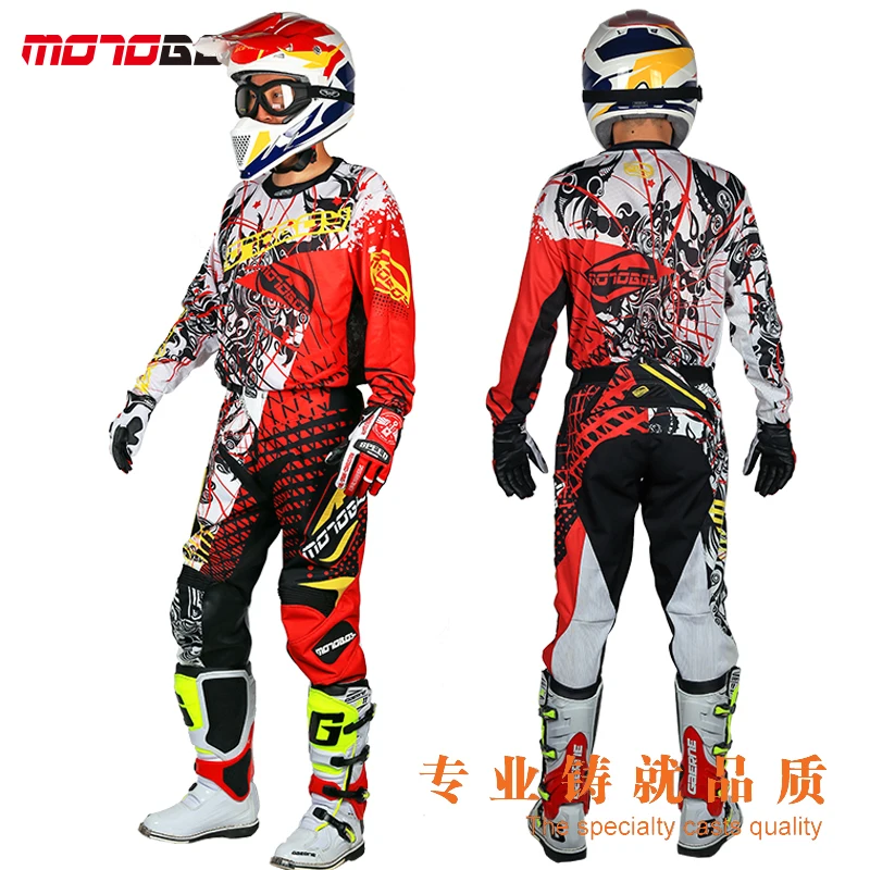 Воздухопроницаемые износостойкие брендовые внедорожные брюки для мотокросса