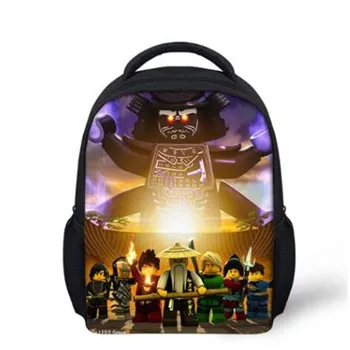 

Game Ninjago School bags for Boys Preschool Book Backpack for Kids Pupil's School Supplies Boys Bookbags