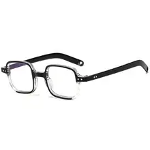 Маленькая рамка синий свет Блокировка дальнозоркости очки для пожилых людей Портативный TR90 ридер очки лупа очки FML