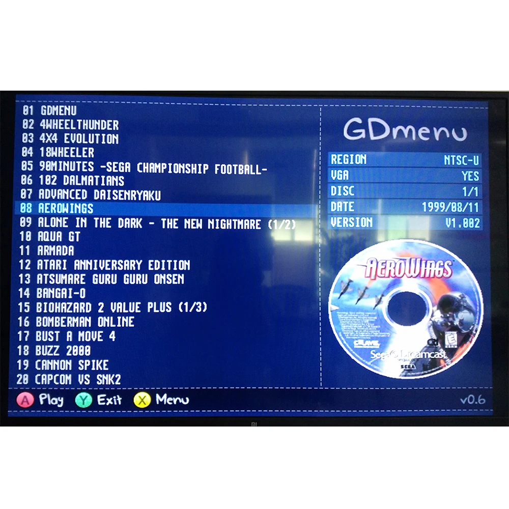 Placa de Simulação de Movimentação Gdemu para Sega Console e Cartão tf com Jogos Nova Óptica Dreamcast - dc Instalado V5.15b sd - Image 5