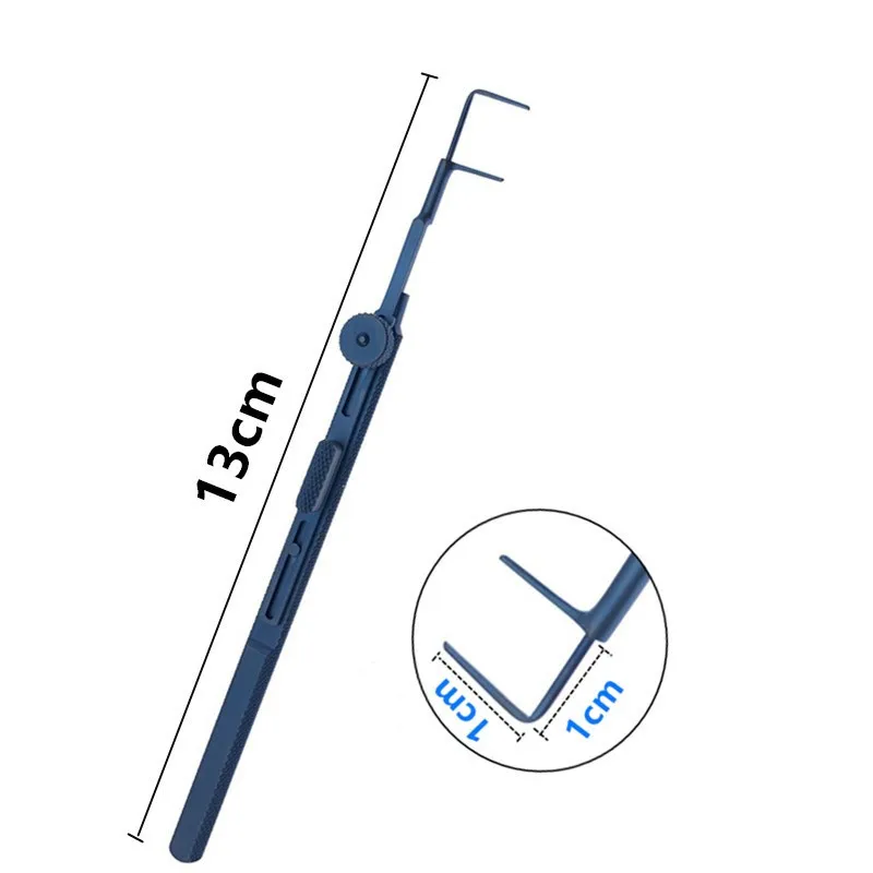 

Регулируемый крючок для косоглазия, крючки для косоглазия на глаза, ветеринарные офтальмологические хирургические инструменты