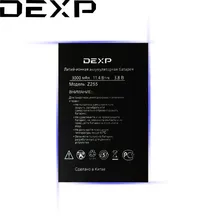 Z455 dexp аккумулятор Z455 dexp аккумулятор