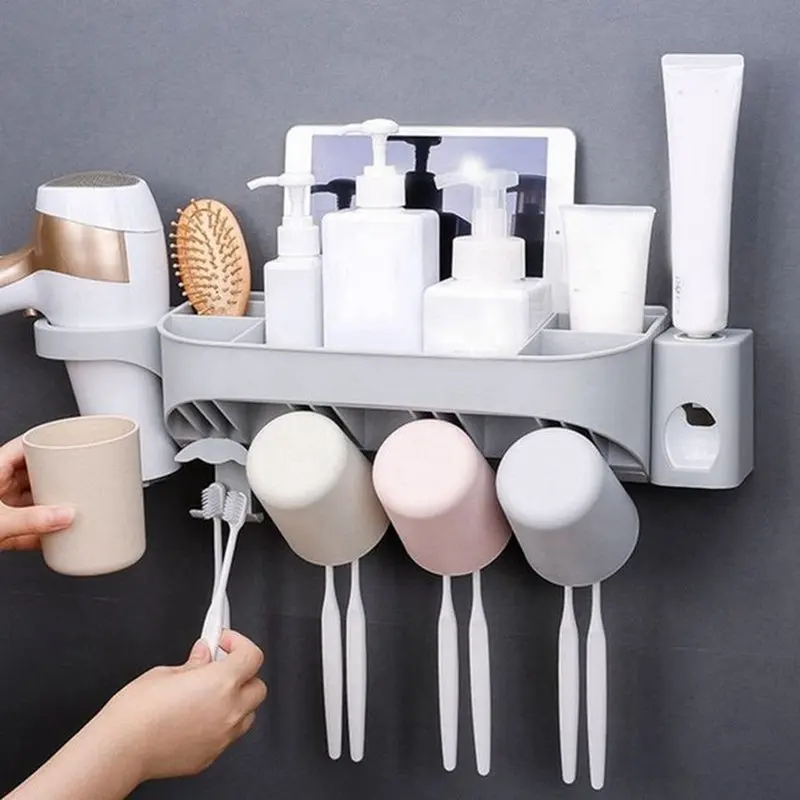 

Toothbrush holder set 3 in 1 random package option 4 in 1 new version dryer holder