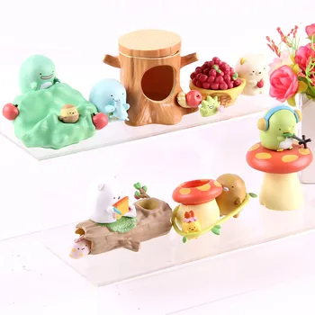 

Anime Sumikkogurashi Mushroom Animal Kawaii Anime Action Figure PVC Collectible Model Toys Table Decoration Doll