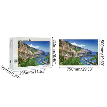 

1000 Pieces aegean sea Puzzles Wooden Jigsaw Puzzles Floor Puzzle