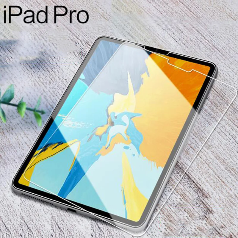 2.5D стекло для Apple iPad Pro 1" Полное покрытие экрана планшета протектор для Apple iPad Pro 12,9" Премиум Закаленное стекло