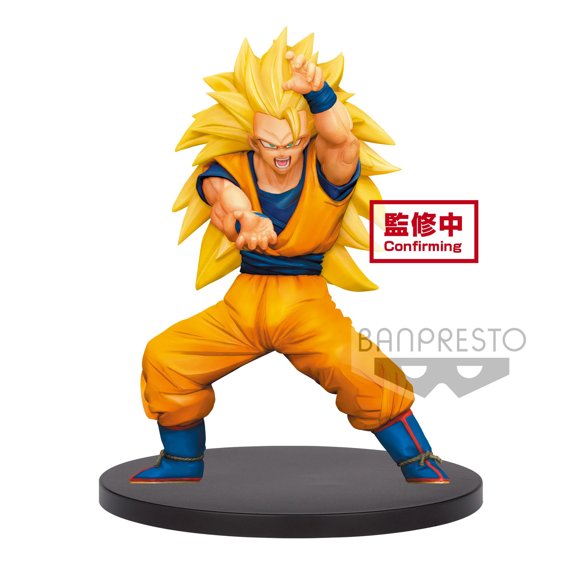 Tronzo Оригинальные фигурки Dragon Ball Banpresto Broly Goku Vegeta Gogeta Zamasu ПВХ Фигурки игрушки Супер Saiyan Фигурки игрушки - Цвет: Goku SSJ3