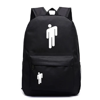 

Mochila Hipster Billie Eilish School Bag Girls Boys Students Canvas Backpacks Kids Toddler Bookbags Women Men Travel Bags